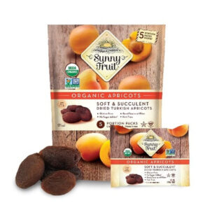 Sunny Fruit Meruňky sušené na slunci BIO - 250 g (5 x 50 g) - lahodné a šťavnaté