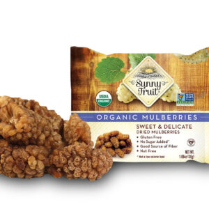Sunny Fruit Moruše sušené na slunci BIO - 30 g - sladce medová chuť