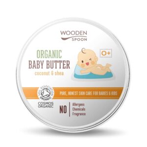 Wooden Spoon Dětské tělové máslo BIO - 100 ml - přírodní hydratace pro dětskou pokožku