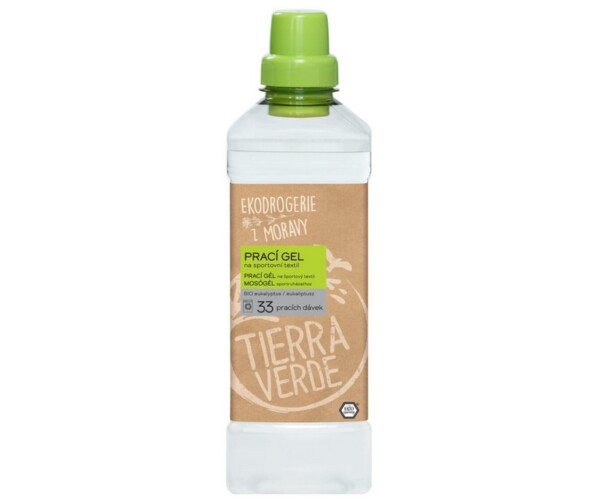 Tierra Verde Prací gel na funkční a sportovní textil s BIO eukalyptem - 1 l