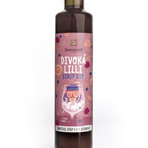 Sonnentor Sirup BIO - Divoká Lilli (500 ml) - osvěžující chuť bez přidaného cukru