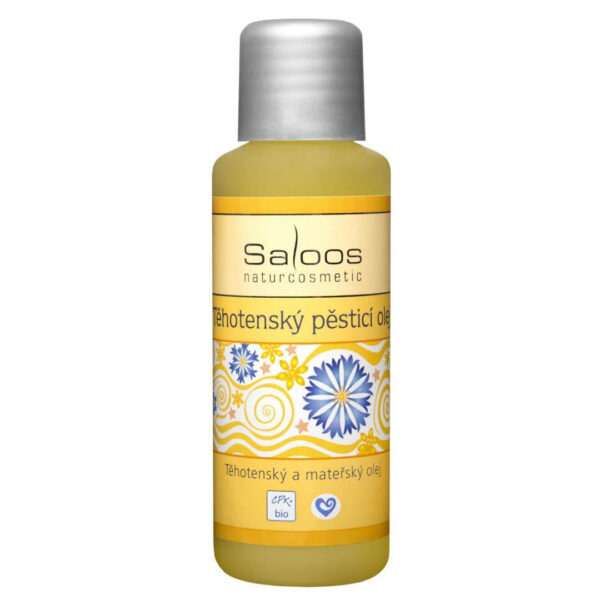 Saloos Těhotenský pěsticí olej BIO (50 ml) - předchází striím a podporuje pružnost