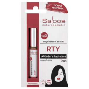 Saloos Hydratační sérum na suché a popraskané rty BIO (7 ml) - s extrakty z konopí a mořských řas