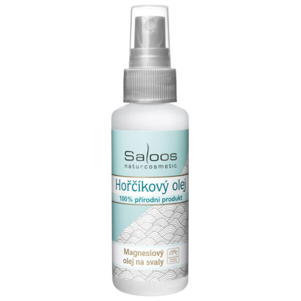 Saloos Hořčíkový olej - 50 ml - pomocník po fyzické zátěži a detoxikaci