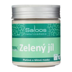 Saloos Zelený jíl (140 g) - bohatý na minerály, podporuje obnovu pokožky