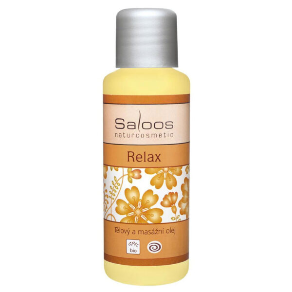 Saloos Tělový a masážní olej Relax BIO (50 ml) - výživný olej pro uvolnění po náročném dni
