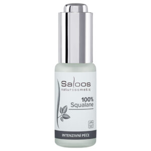 Saloos Suchý olej 100% Squalane na pleť a vlasy (20 ml) - rychle se vstřebává, bez mastnoty
