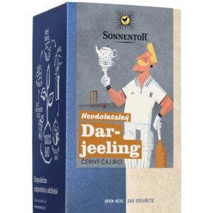 Sonnentor Černý čaj Neodolatelný Darjeeling BIO - nálev. sáčky (18 x 1,5 g) - s květinovými tóny