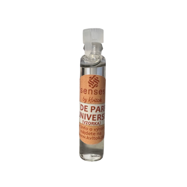 Kvitok Senses Toaletní parfém Universe - vzorek (2 ml) - svěží unisex vůně