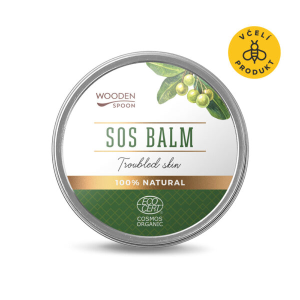 Wooden Spoon SOS balzám BIO - 15 ml - zklidňuje a regeneruje pokožku