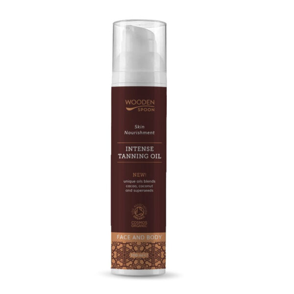 Wooden Spoon Olej pro intenzivní opálení BIO - 100 ml - urychlí a prodlouží opálení