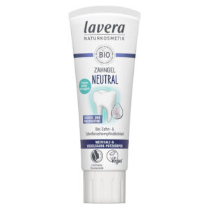 Lavera Zubní gel s mořskou solí bez fluoridu Neutral (75 ml) - vhodný pro homeopatickou léčbu