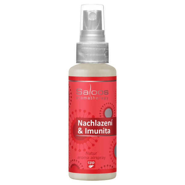 Saloos Osvěžovač vzduchu Nachlazení & Imunita (50 ml) - čistí vzduch od mikrobů a usnadňuje dýchání