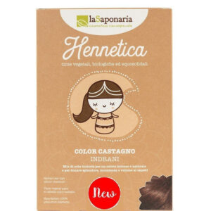 laSaponaria Přírodní barva na vlasy Indrani BIO (100 g) - zlatý kaštan - pošk. obal