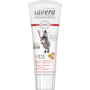 Lavera Dětská zubní pasta s měsíčkem BIO (75 ml) - s ovocnou chutí, bez fluoridu