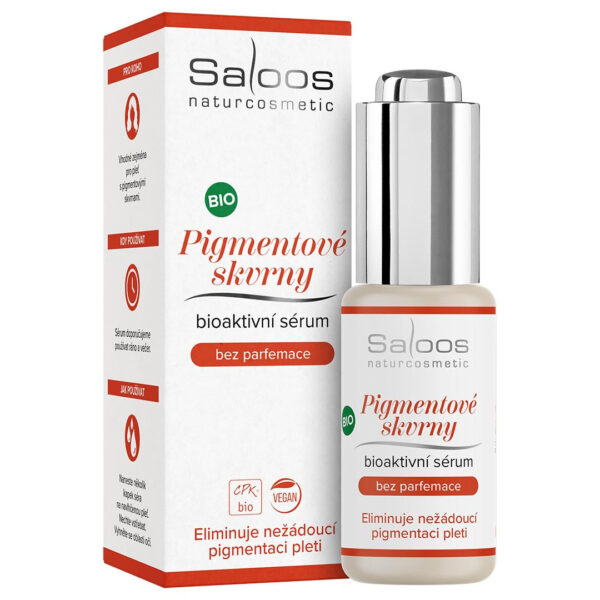 Saloos Bioaktivní sérum na pigmentové skvrny BIO (20 ml) - sjednocuje a zesvětluje pleť