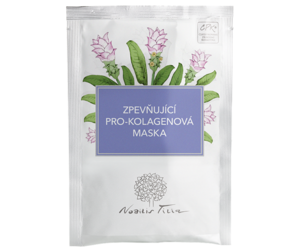 Nobilis Tilia Slupovací pro-kolagenová maska zpevňující - 1 ks (25 g) - vypíná a tonizuje pleť