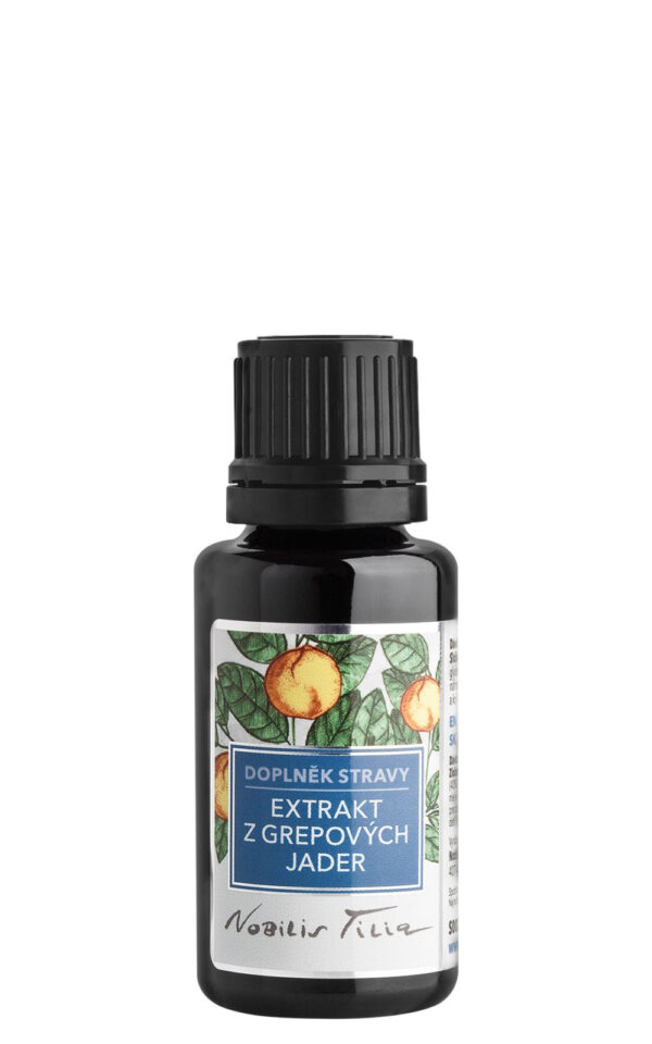 Nobilis Tilia Extrakt z grepových jader - 20 ml - přispívá k mikrobiální rovnováze - Image 2