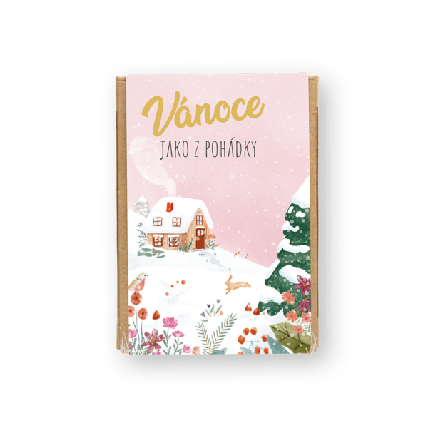 Blossombs Semínkové bomby - Dárková sada mini - Jako z pohádky (4 ks) - originální vánoční dárek