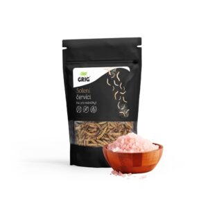 Grig sušení červíci 20 g Příchuť: Sůl