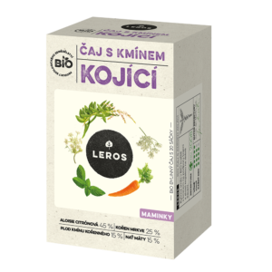 LEROS Čaj s kmínem kojící BIO - nálev. sáčky (20 x 1,8 g) - pro podporu kojení a dobrého trávení