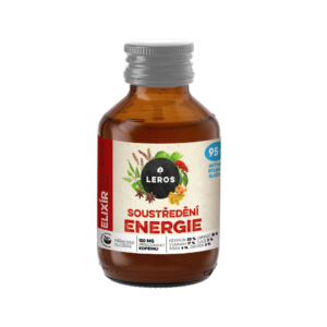 LEROS Elixír Soustředění energie (100 ml) - vysoký obsah přírodního kofeinu
