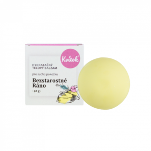 Kvitok Hydratační tělový balzám Bezstarostné ráno (40 g) - voní po květinách a citrusech