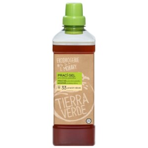 Tierra Verde Prací gel pro citlivou pokožku - 1 l - ideální pro ekzematiky, alergiky a děti