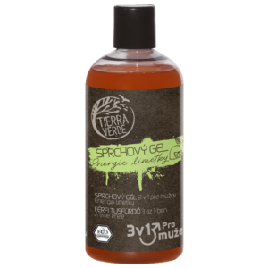 Tierra Verde Pánský sprchový gel na tělo, obličej a vlasy 3v1 - Energie limetky - 500 ml - nahradí až tři produkty