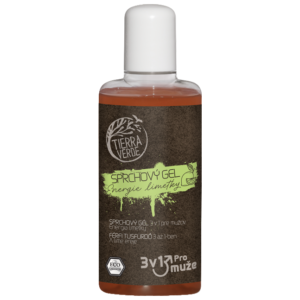 Tierra Verde Pánský sprchový gel na tělo, obličej a vlasy 3v1 - Energie limetky - 110 ml - nahradí až tři produkty