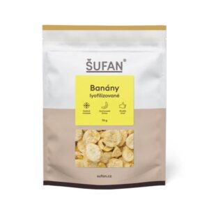 Šufan Banány sušené mrazem (70 g) - bez cukru a konzervantů