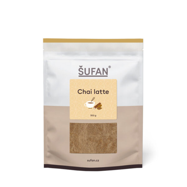 Šufan Slazená směs černého čaje a koření Chai Latte (300 g) - vzpruha v chladných dnech