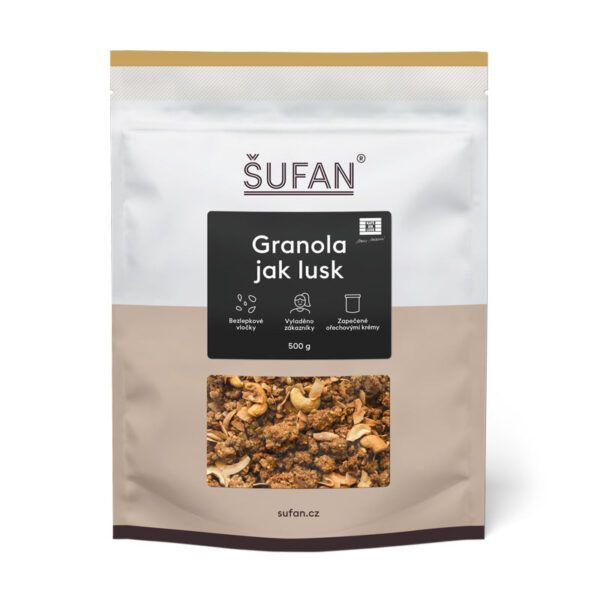 Šufan Granola jak lusk (sáček 500 g) - bez lepku