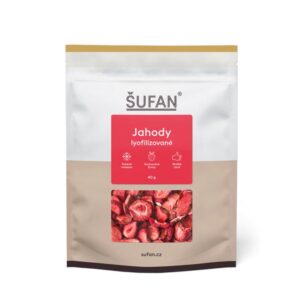 Šufan Jahody sušené mrazem (40 g) - bez cukru a konzervantů