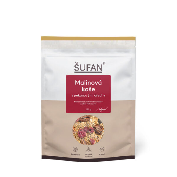 Šufan Malinová kaše s pekany (250 g) - bez lepku