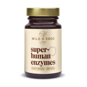 Wild & Coco Enzymy Superhuman (30 kapslí) - zlepšuje vstřebávání živin z jídla