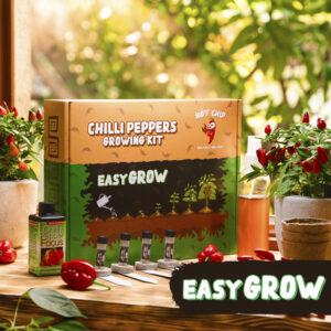 Dárková sada na pěstování chilli papriček - Easy Grow