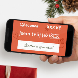 JežíŠEK - Elektronický dárkový poukaz k Vánocům - 2000 Kč - ideální dárek na poslední chvíli