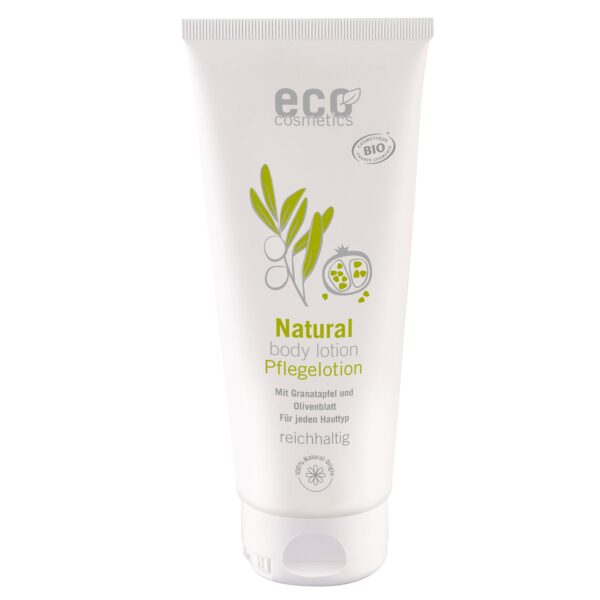 Eco Cosmetics Regener. tělové mléko BIO (200 ml) - s olivový olejem a granát. jablkem - Image 2