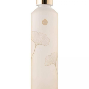 Equa Skleněná lahev Mismatch (0,75 l) - Ginkgo - s minimalistickým designem