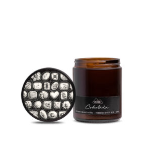 Svíčkuj Vonná svíčka - Čokoláda (180 ml) - s vůní pralinek