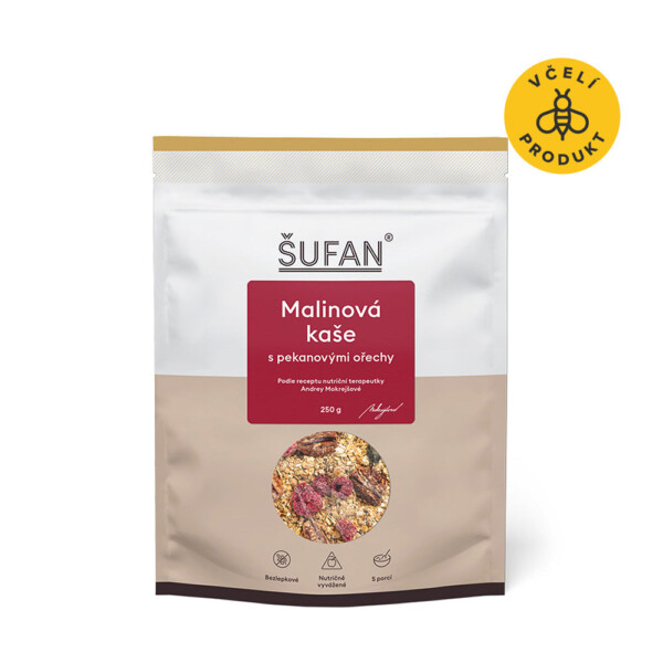 Šufan Malinová kaše s pekany (250 g) - bez lepku - Image 2