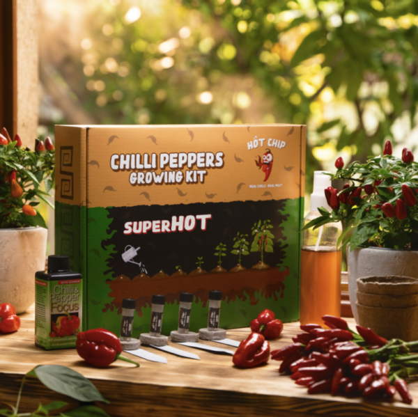 Dárková sada na pěstování chilli papriček - Super Hot - Image 3