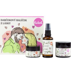 Kvitok Afrodiziakální dárkový balíček Z lásky - sada pro láskyplné okamžiky