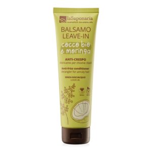 laSaponaria Bezoplachový kondicionér proti krepatění vlasů s kokosem a moringou (150 ml)