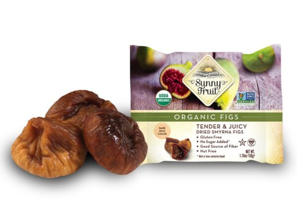 Sunny Fruit Fíky sušené na slunci BIO - 50 g - jemné a šťavnaté - Image 2