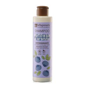 laSaponaria Šampon No yellow na šedivé vlasy s borůvkou a argininem BIO (200 ml)