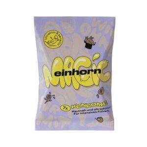 Einhorn Kondomy Magic - 7 ks - veganské, bez parfemace