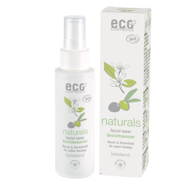 Eco Cosmetics Pleťové tonikum BIO (100 ml) - s bio neroli a extraktem z olivových listů