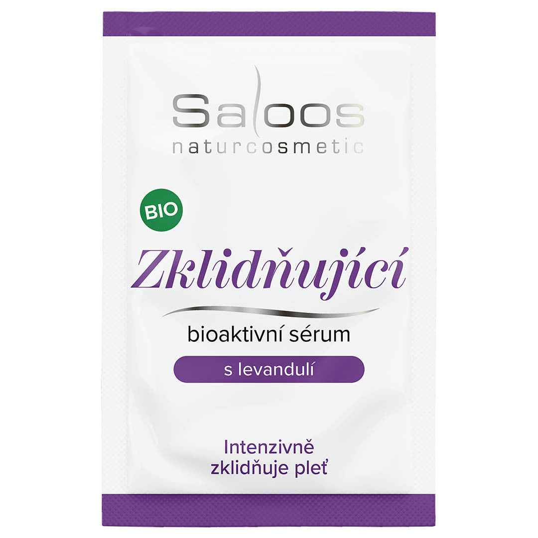Saloos Zklidňující bioaktivní sérum BIO - 1 ml - vzorek - s levandulí, chmelem a aloe vera